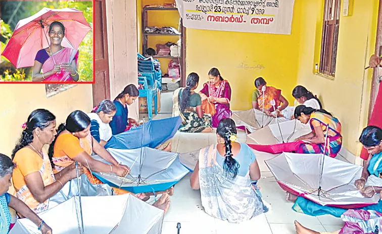 Kerala: Umbrellas shield tribals from poverty