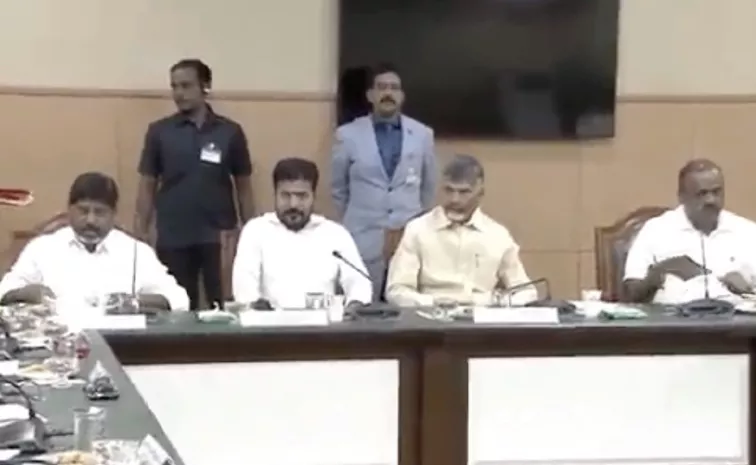 TG CM Revanth Reddy And AP CM Chandrababu Meeting