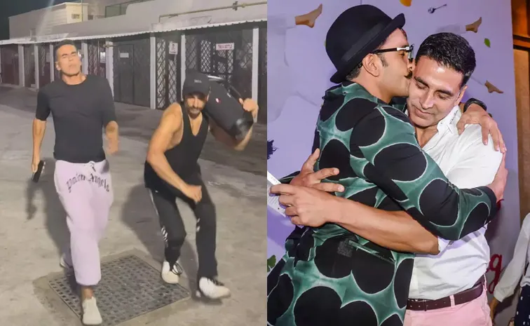 Akshay Kumar Birthday Wishes To Ranveer Singh With Dance Video