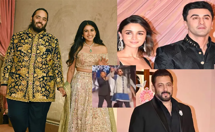 Alia Bhatt, Ranbir Kapoor, Salman Khan Dance at Anant Radhika Sangeet