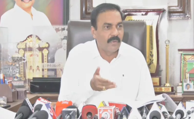 Ex Minister Kakani Govardhan Reddy Fires On Somireddy