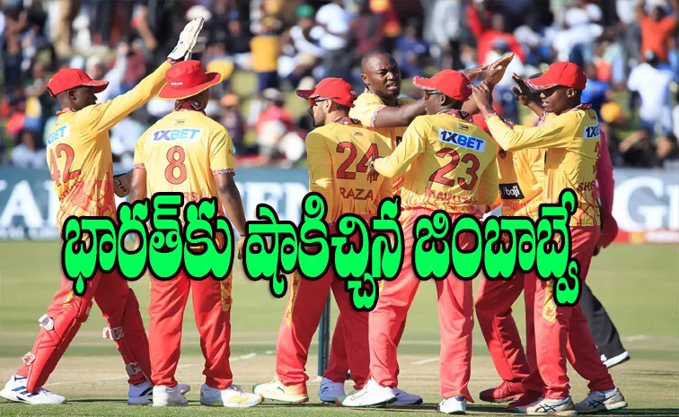  Zimbabwe stun World Champions India with 13 run win in Harare