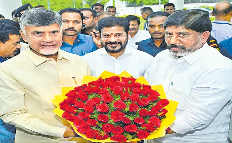 Telangana AP CMs Revanth and Chandrababu took decisions in meeting