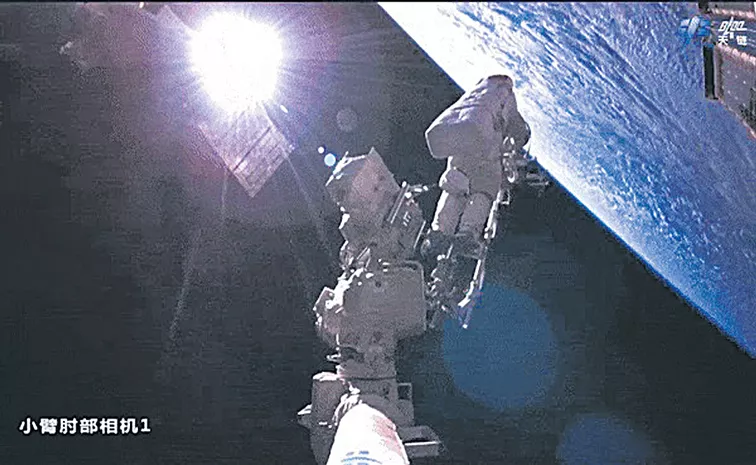 China completes 16th spacewalk onboard Tiangong Space