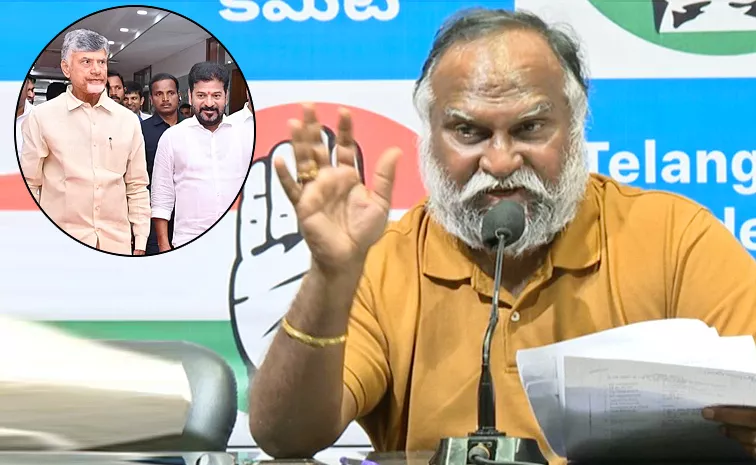 Congress Ex MLA Jagga Reddy Interesting Comments Over Chandrababu