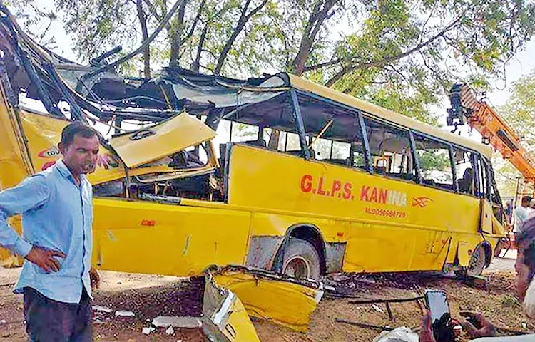 Bus Overturns In Haryana, 40 Children Injured