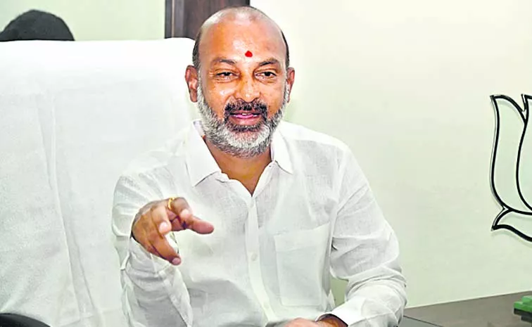 No defections into BJP without resignation: Bandi Sanjay