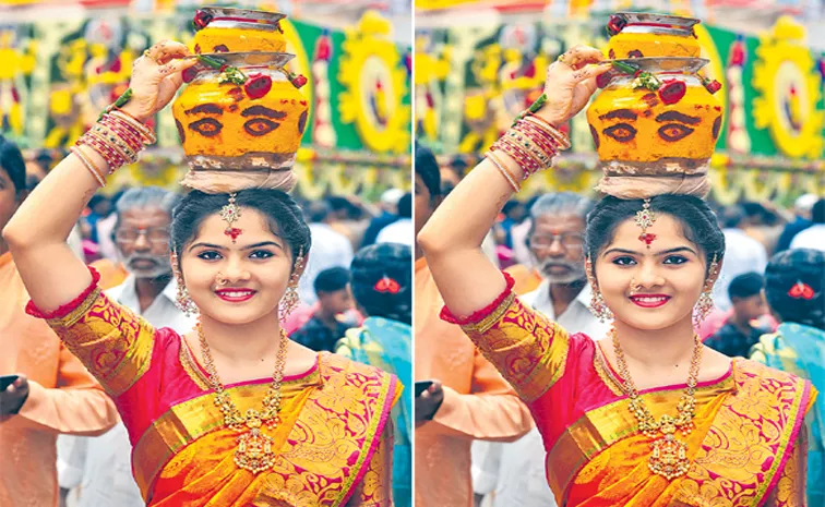 Telangana Bonalu 2024: Ashada Masam Bonalu Festival In Telangana Sakshi Special Story