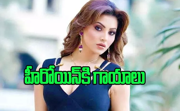 Urvashi Rautela Injury While Shooting Balakrishna New Movie