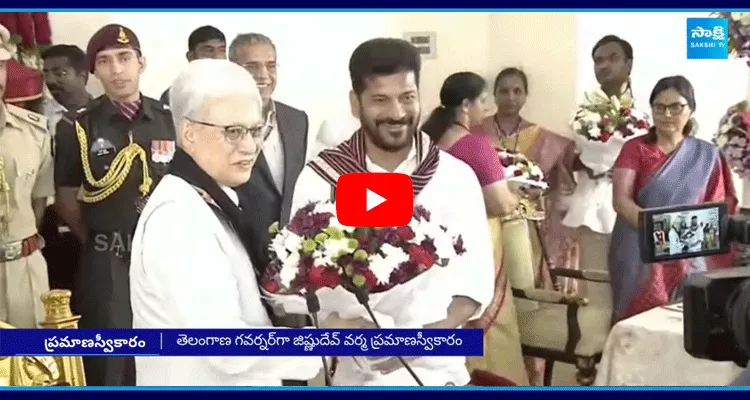  Jishnu Dev Varma Takes Oath As Govt Of TG 