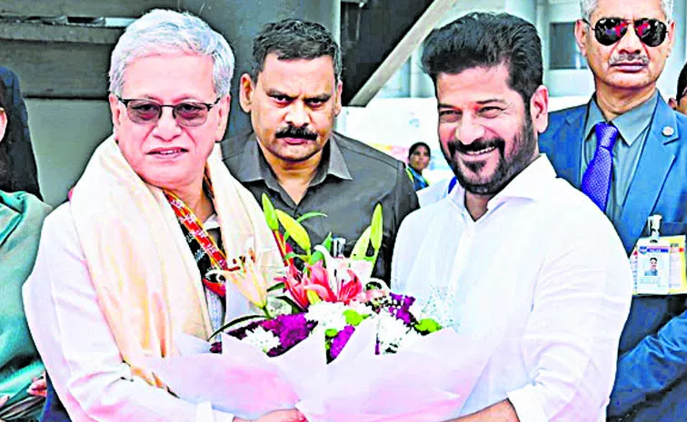 Jishnu Dev Varma takes oath as Governor of Telangana