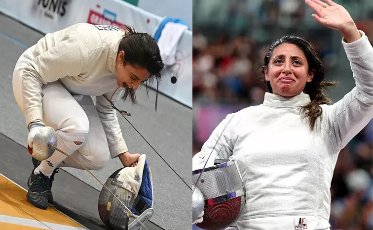 Egyptian Fencer Nada Hafeez Competes at Olympics While Seven Months Pregnant