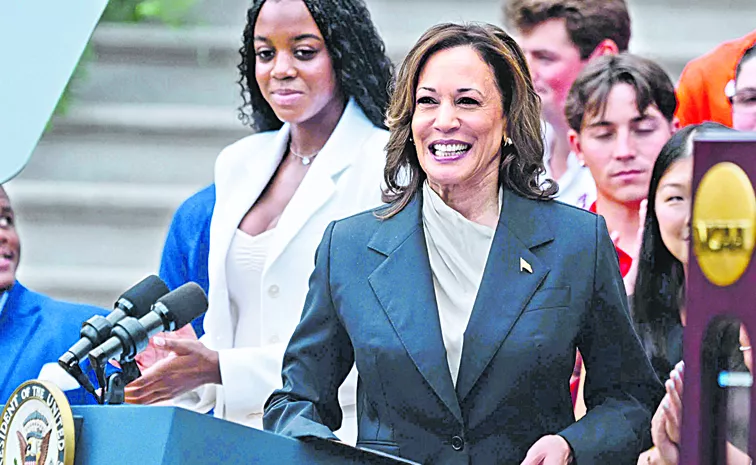 Kamala Harris in the presidential race