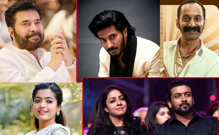 South Indian Movie Stars Help To Kerala Floods