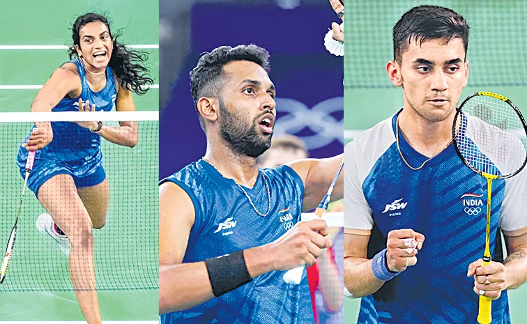 Sindhu and Lakshya Sen and Pranai for the knockout stage