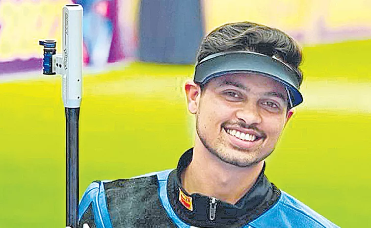 Indian shooter Swapnil in the final of the event