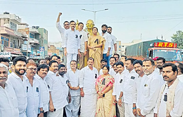 State wide protest over attack on Ambedkars statue