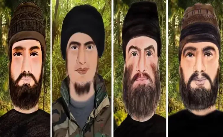 Police Released Sketches of 5 Terrorists