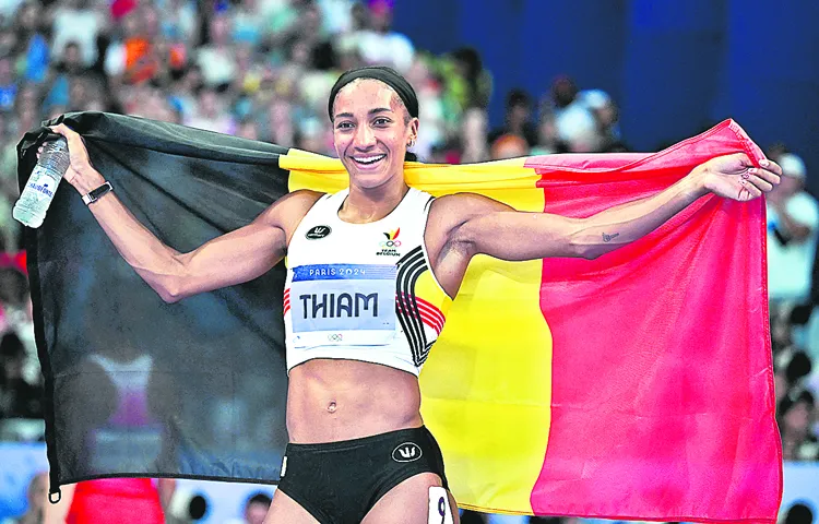 Nafissatou Thiam sensation