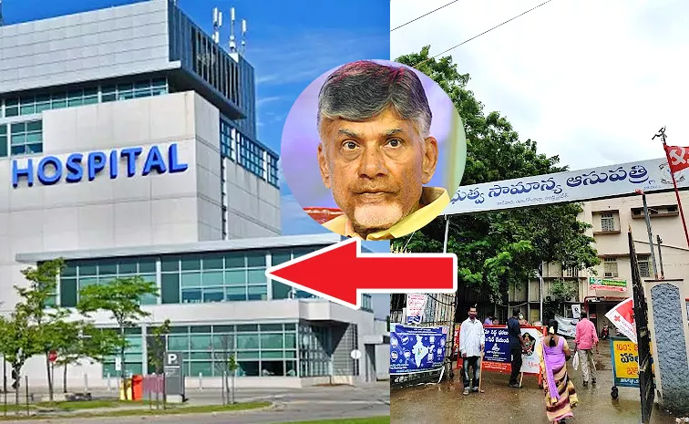  CM Chandrababu Will Privatize AP Govt Hospitals In PPP Model