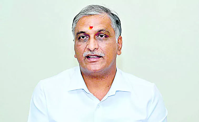 Harish Rao questions Congress claims of Kaleshwaram being failure