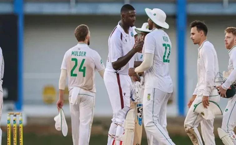 World Test Championship Points Table After First Test Between West Indies And South Africa