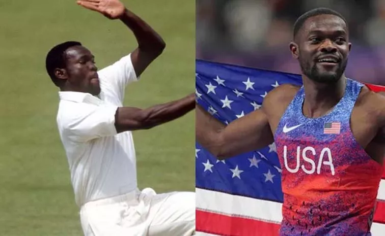 Rai Benjamin, Son Of Former West Indian Pacer Winston Benjamin, Recently Secured Gold Medal For USA In Paris Olympics