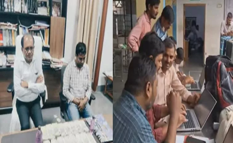 Additional Collector Of Rangareddy District Caught Red Handed By Acb