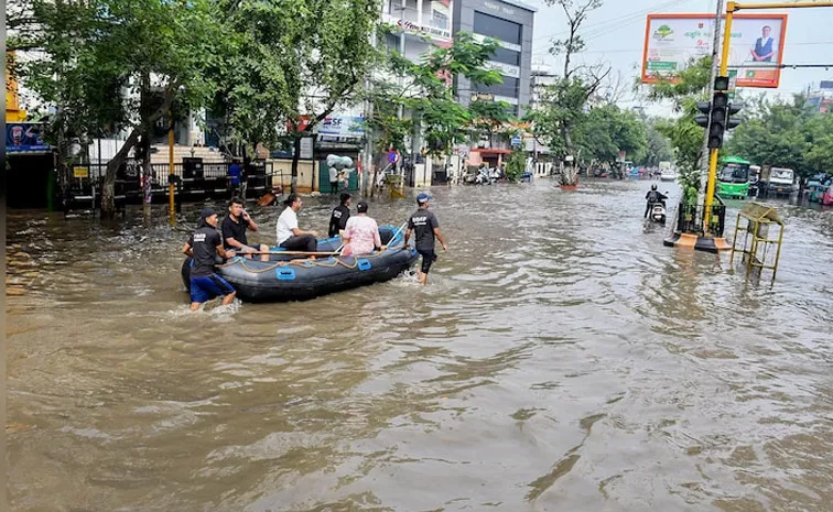 Rain in Many States of Country