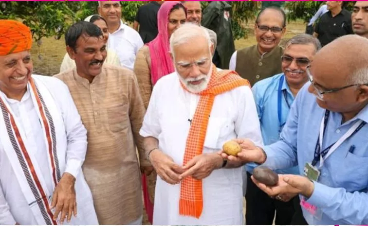 Prime Minister Launches Kufri Jamunia Potato Variety