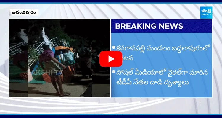 TDP Goons Attack On YSRCP Activist In Rapthadu Satyasai District