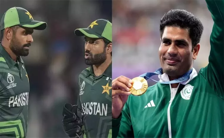 Jason Gillespie invites gold medalist Arshad Nadeem to Pakistan dressing room