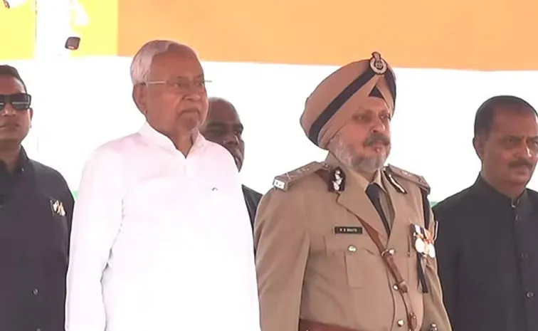 Celebrations in Bihar CM Nitish Kumar