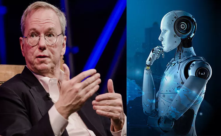 Eric Schmidt Says Google Is Falling Behind on AI