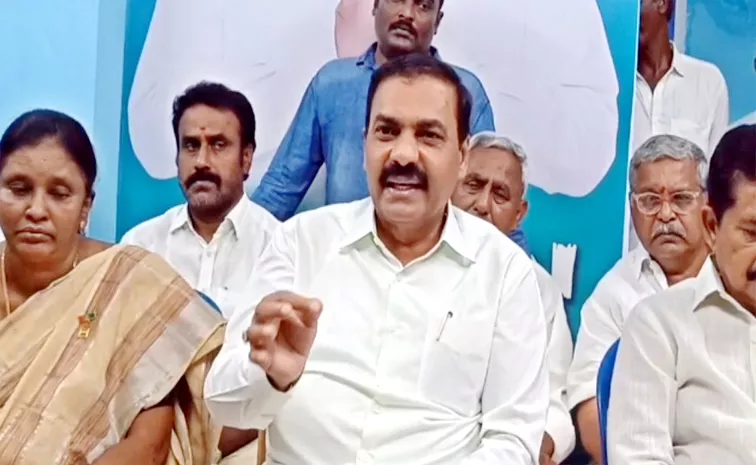 Kakani govardhan reddy Comments On Chandrababau At Nellore