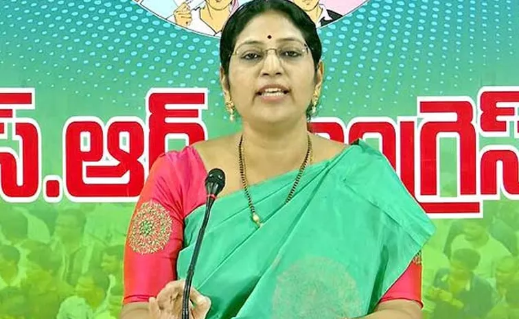 YSRCP Varudhu Kalyani Political Counter To Sharmila And CBN