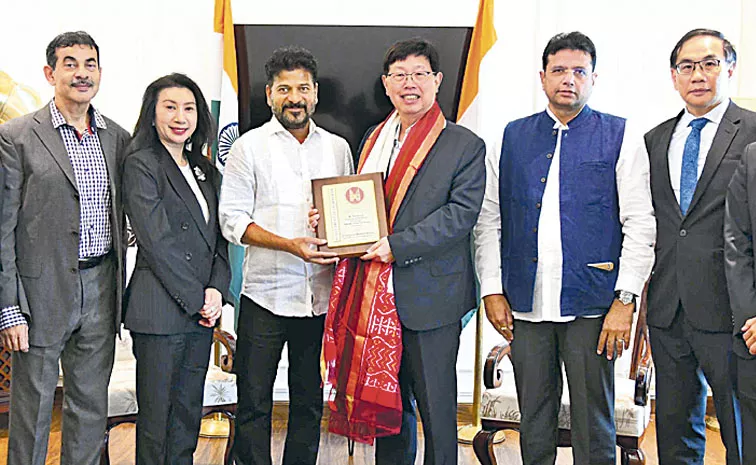 Foxconn keen to invest in Hyderabad:  Chairman Young Liu meets CM Revanth Reddy