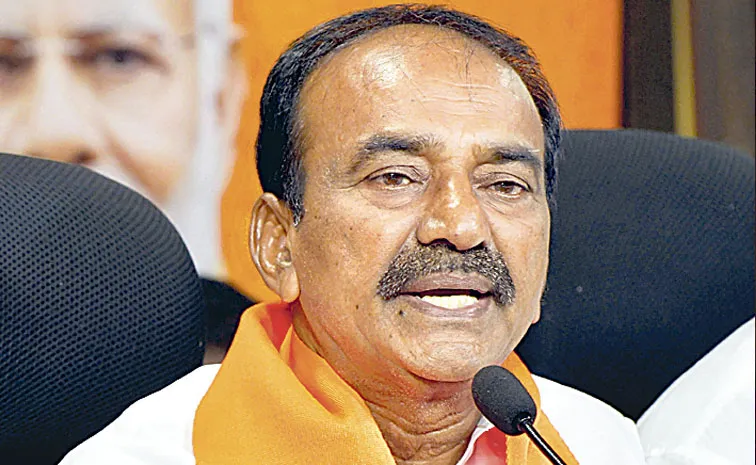 Eatala Rajender denies rumours of BRS merger with BJP