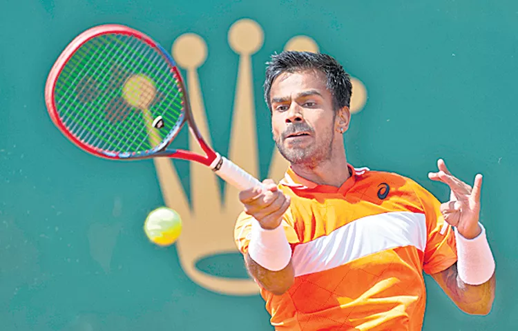 Nagal in the Indian Davis Cup team