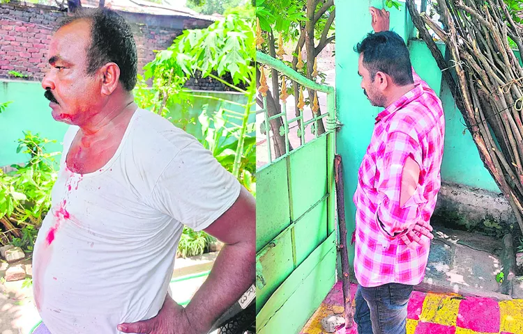 Attack on Cherukupalli former MP house