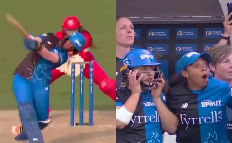 Women's Hundred League 2024 Final: Reaction Of London Spirit Dugout When Deepti Sharma Smashed Six