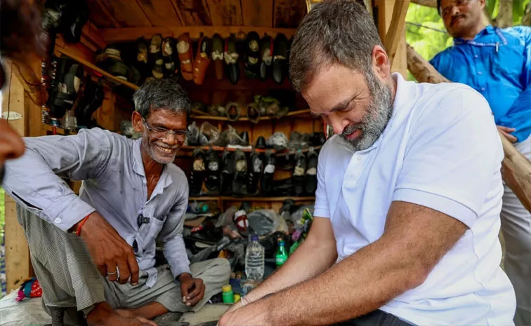 Rs 10 Lakh For Slipper Stitched By Rahul UP Cobbler Says No Thanks