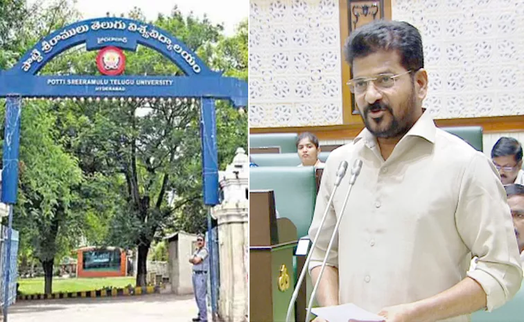 CM Revanth Key Comments Over Potti Sreeramulu Telugu University