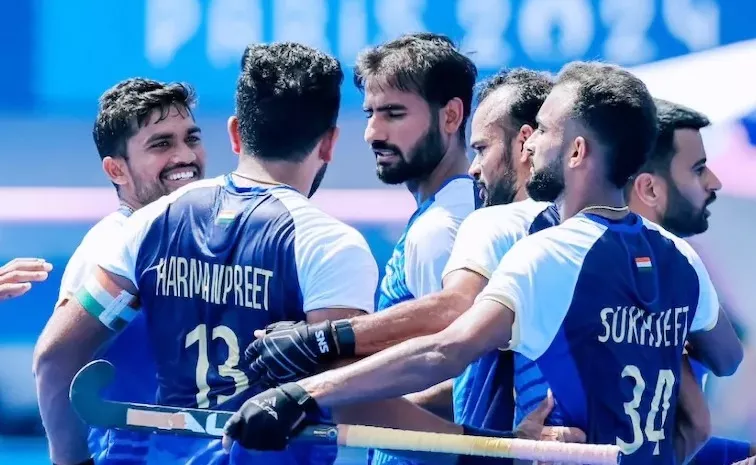 Olympics India Men Hockey Team Beat Australia Historic Win After 52 Years