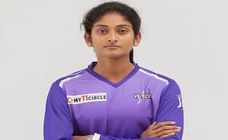 Hyderabad Cricketer Pranavi Chandra Selected For Women's Caribbean League 2024