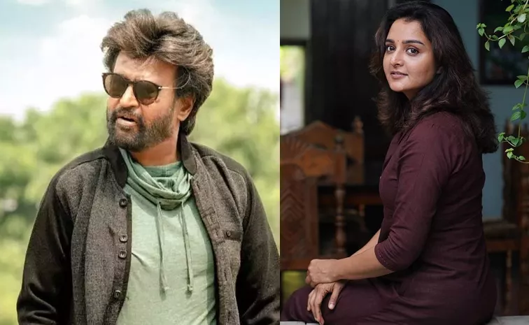 Manju Warrier Vettaiyan Role Is Rajinikanth Wife