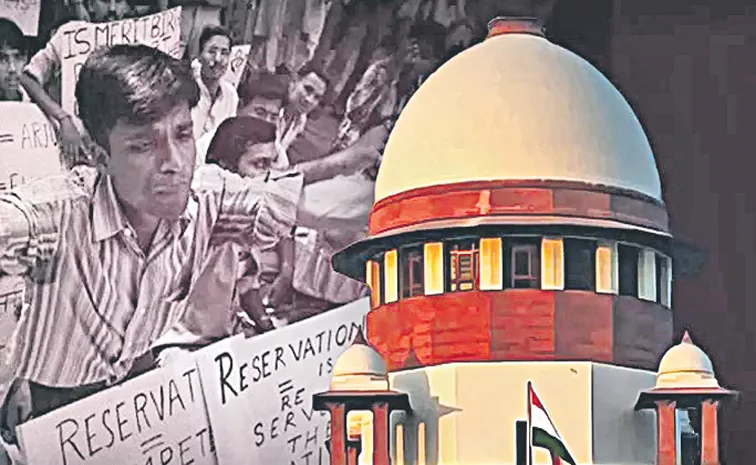 The slogan of equal justice for 59 subcastes in the reservation