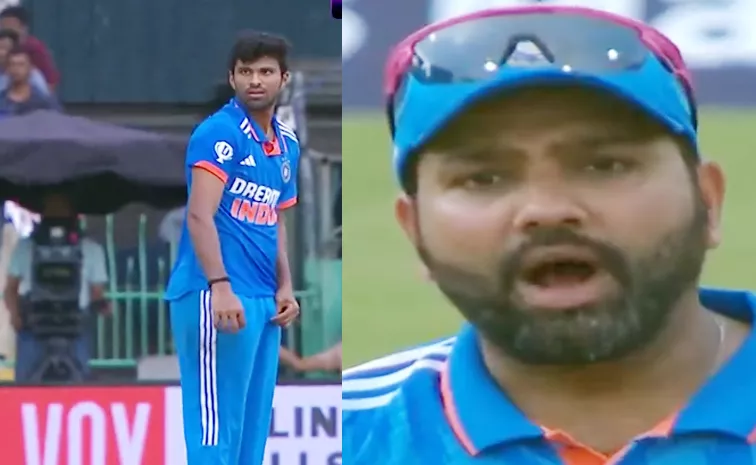 Merko Kya Dekh Raha Hai: Rohit Sharma One Liner to Washington Goes Viral