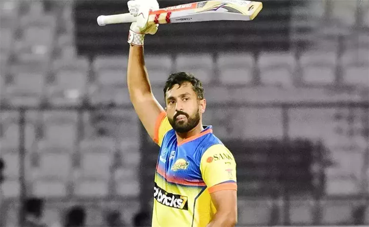 Mysore Warriors Captain Karun Nair Slams Blasting Hundred Vs Mangalore Dragons In KSCA T20 Tourney