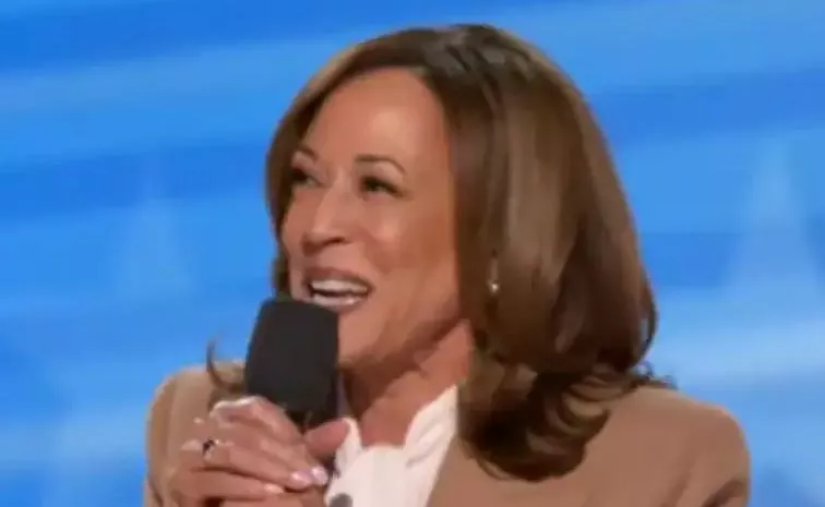 Kamala Harris says Forever Grateful To Joe Biden in Democratic Convention